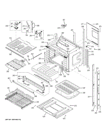 Upper Oven parts for Ge Electric Wall Oven CTD90FP4M2W2 from AppliancePartsPros.com