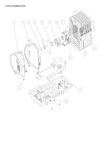 Case Vapori Parts parts for Criterion Top-Mount Refrigerator CTMR182WD1S from AppliancePartsPros.com