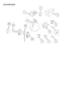 Ice Maker Parts parts for Criterion Top-Mount Refrigerator CTMR208WD1S from AppliancePartsPros.com