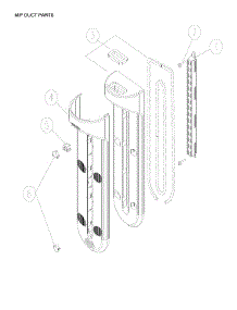 M / F Duct Parts parts for Criterion Top-Mount Refrigerator CTMR208WD1W from AppliancePartsPros.com