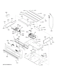 Control Panel parts for Ge Electric Wall Oven CTS90DP4N1W2 from AppliancePartsPros.com
