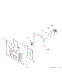 Convection Fan parts for Ge Electric Wall Oven CTS90DP4N1W2 from AppliancePartsPros.com