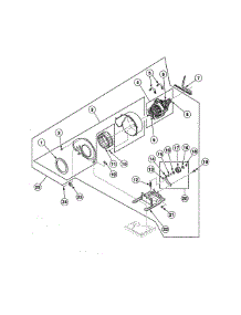 Dryer Motor / Blower Fan / Belt parts for Alliance Laundry Center CTSA9AWN from AppliancePartsPros.com