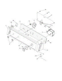 Control / Panel parts for Crosley Washer CTW100FW0 from AppliancePartsPros.com
