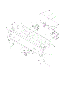 Control / Panel parts for Crosley Washer CTW100FW1 from AppliancePartsPros.com