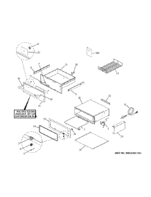 Warming Drawer parts for Ge Warming Drawer CTW900P3N1D1 from AppliancePartsPros.com