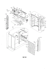 Outside Parts parts for Sharp Room Air Conditioner CV-P10MX from AppliancePartsPros.com