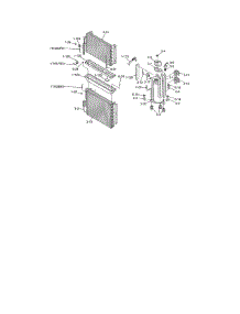 Cycle Parts parts for Sharp Room Air Conditioner CV-P10MX from AppliancePartsPros.com