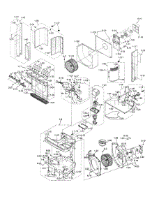 Inside Cabinet Parts parts for Sharp Room Air Conditioner CV-P12LX from AppliancePartsPros.com