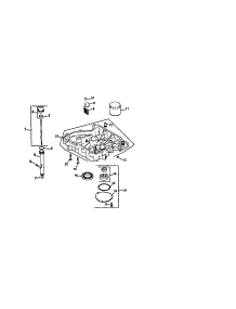 Oil Pan / Lubrication parts for Kohler Lawn & Garden Engine CV15.5S-41596 from AppliancePartsPros.com