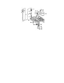 Oil Pan / Lubrication parts for Kohler Lawn & Garden Engine CV15S-41567 from AppliancePartsPros.com