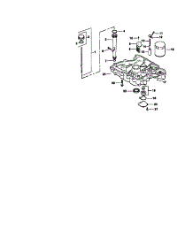 Oil Pan / Lubrication parts for Kohler Lawn & Garden Engine CV15S-41572 from AppliancePartsPros.com