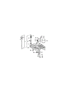 Oil Pan / Lubrication parts for Kohler Lawn & Garden Engine CV15S-PS41567 from AppliancePartsPros.com