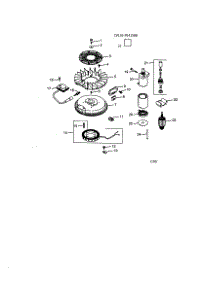 Ignition And Starting Motor parts for Kohler Lawn & Garden Engine CV15S-PS41588 from AppliancePartsPros.com