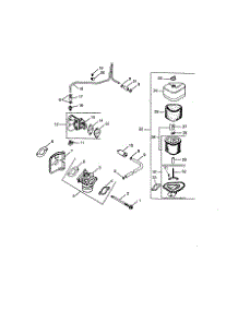 Fuel And Air System parts for Kohler Lawn & Garden Engine CV15S-PS41588 from AppliancePartsPros.com