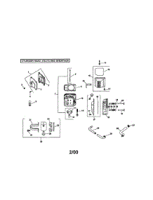 Cylinder Head, Valve And Breather parts for Kohler Lawn & Garden Engine CV20S-65544 from AppliancePartsPros.com