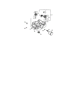 Oil Pan / Lubrication parts for Kohler Lawn & Garden Engine CV22S-67555 from AppliancePartsPros.com