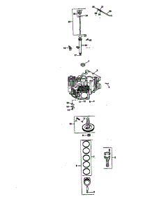 Crankcase parts for Kohler Lawn & Garden Engine CV22S-75518 from AppliancePartsPros.com