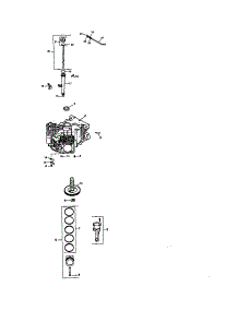 Crankcase parts for Kohler Lawn & Garden Engine CV26S-69540 from AppliancePartsPros.com
