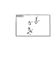 Exhaust parts for Kohler Lawn & Garden Engine CV490-27505 from AppliancePartsPros.com