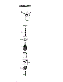 Starting System parts for Kohler Lawn & Garden Engine CV490-27505 from AppliancePartsPros.com