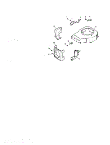 Blower Housing And Baffles parts for Kohler Lawn & Garden Engine CV492-27506 from AppliancePartsPros.com