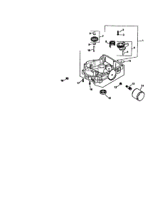 Oil Pan / Lubrication parts for Kohler Lawn & Garden Engine CV624-65578 from AppliancePartsPros.com