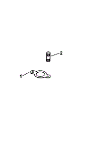 Exhaust parts for Kohler Lawn & Garden Engine CV624S-65596 from AppliancePartsPros.com