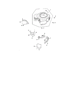 Blower Housing And Baffles parts for Kohler Lawn & Garden Engine CV730-0029 from AppliancePartsPros.com