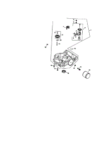 Oil Pan / Lubrication parts for Kohler Lawn & Garden Engine CV740-0016 from AppliancePartsPros.com