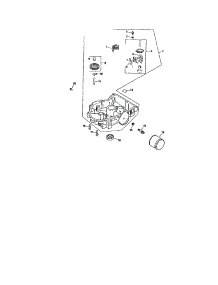Oil Pan / Lubrication parts for Kohler Lawn & Garden Engine CV740-0024 from AppliancePartsPros.com