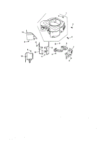 Blower Housing / Baffles parts for Kohler Lawn & Garden Engine CV740-0032 from AppliancePartsPros.com