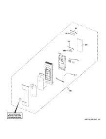 Control Parts parts for Ge Microwave/Hood Combo CVM517P2M2S1 from AppliancePartsPros.com