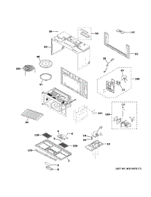 Oven Cavity Parts (2) parts for Ge Microwave/Hood Combo CVM517P3M2D1 from AppliancePartsPros.com