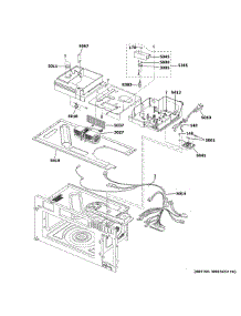 Interior Parts (2) parts for Ge Microwave/Hood Combo CVM517P3M6D1 from AppliancePartsPros.com