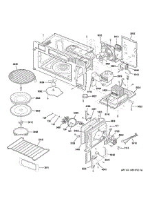 Interior Parts (1) parts for Ge Microwave/Hood Combo CVM517P3R1D1 from AppliancePartsPros.com