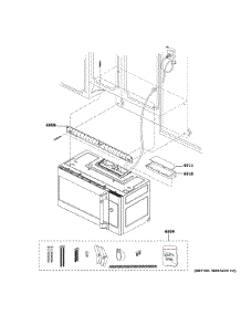 Installation Parts parts for Ge Microwave/Hood Combo CVM521P2M5S1 from AppliancePartsPros.com