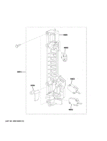 Latch Board Parts parts for Ge Microwave/Hood Combo CVM721M2N8S5 from AppliancePartsPros.com