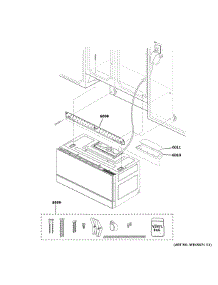 Installation Parts parts for Ge Microwave/Hood Combo CVM721M2N8S5 from AppliancePartsPros.com