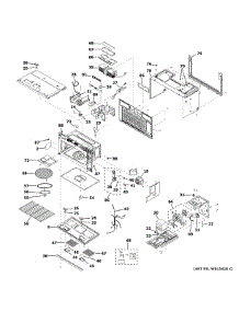 Oven Cavity Parts parts for Ge Microwave/Hood Combo CVM919M2N1S5 from AppliancePartsPros.com