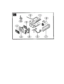 Control Box Assembly parts for Panasonic Room Air Conditioner CW-XC184HU from AppliancePartsPros.com