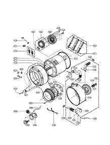 Drum / Tub parts for Lg Washer CW2079CWN from AppliancePartsPros.com