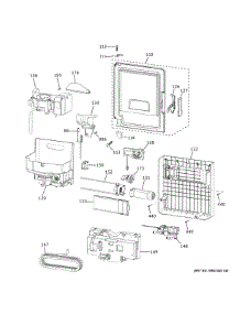 Ice Maker & Dispenser parts for Ge Bottom-Mount Refrigerator CXE22DM5PBS5 from AppliancePartsPros.com