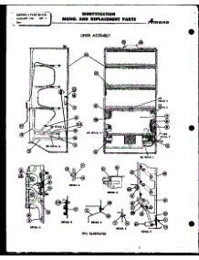 Liner Assembly (Ff16) parts for Amana Upright Freezer D13C from AppliancePartsPros.com