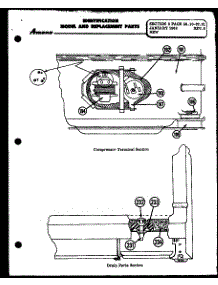 Comprssor Terminal Section (D13a) (D13c) (Ff16) (Ff16a) (D18) (D18b) (S20a) (D23) (D23a) parts for Amana Upright Freezer D16L from AppliancePartsPros.com