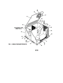 Single Package Products parts for York Central Air Conditioner D1EB018A06 from AppliancePartsPros.com