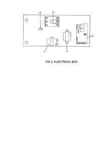 Fig. 2 Electrical Box parts for York Central Air Conditioner D1EB030A06 from AppliancePartsPros.com