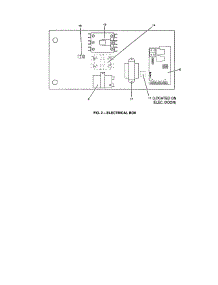 Fig. 2 Electrical Box parts for York Central Air Conditioner D1EB036A58 from AppliancePartsPros.com
