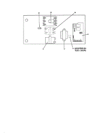 Fig. 2 Electrical Box parts for York Central Air Conditioner D1EB042A06 from AppliancePartsPros.com