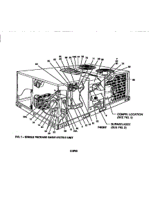 Single Package Gas / Elec. Unit parts for York Heating Cooling Combined Unit D1EG120N16525 from AppliancePartsPros.com